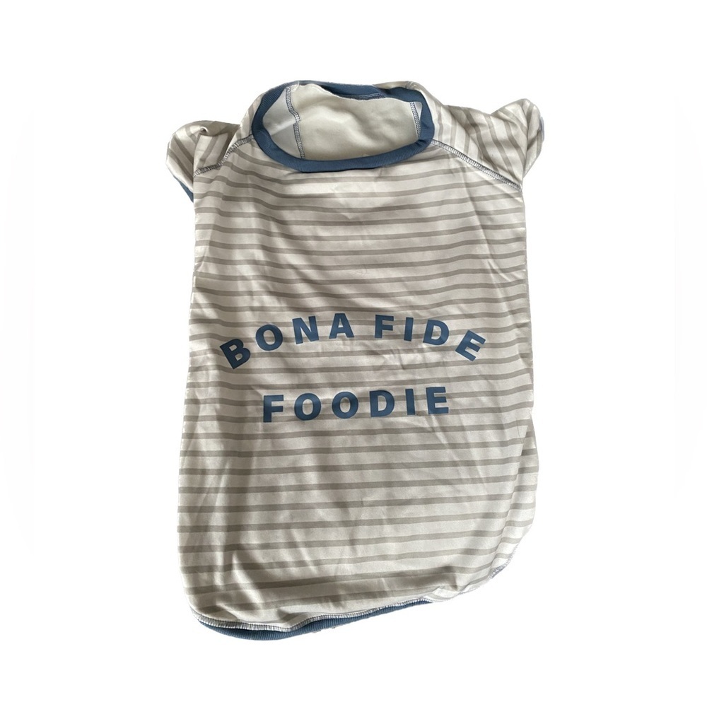 Boots & Barkley “Bona Fide Foodie” Dog Shirt - Picture 1 of 3